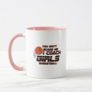 Caneca Presente do esporte do basquetebol das meninas do