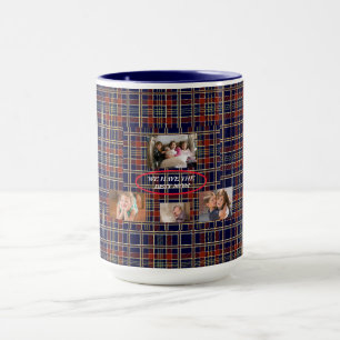 Caneca Presente Encantador Para a Melhor Mãe Xadrez Tarta