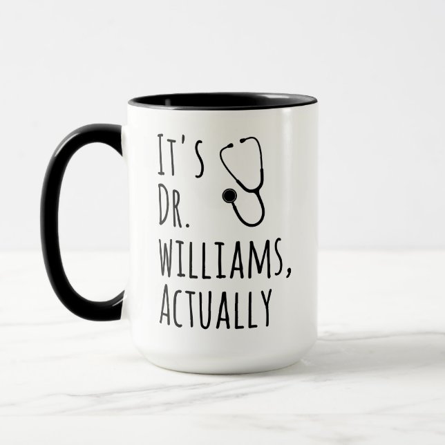 Caneca Presente Engraçado com o Nome Personalizado de um  (Esquerda)