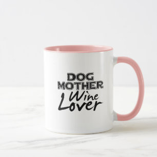 Caneca Presente engraçado da mamã do amante de vinho da