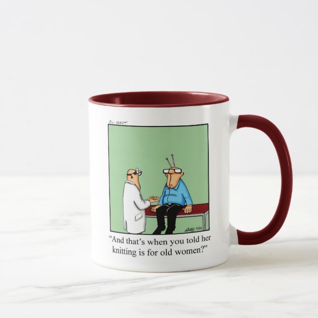 Caneca Presente Engraçado de Humor Mug (Direita)