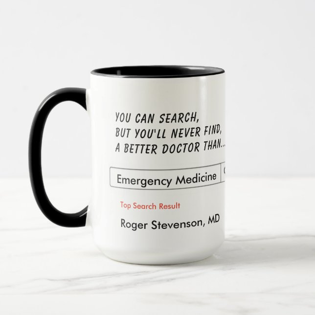 Caneca Presente feito sob encomenda para a medicina da (Esquerda)