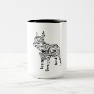 Caneca Presente Francês para Bulldog