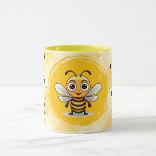 Caneca Presente Inspirador para Amantes de Abelhas e Mel