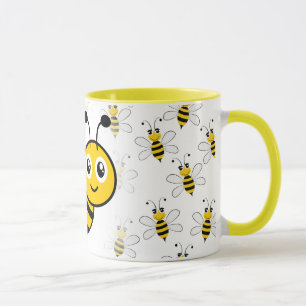Caneca Presente Inspirador para Amantes de Abelhas e Mel
