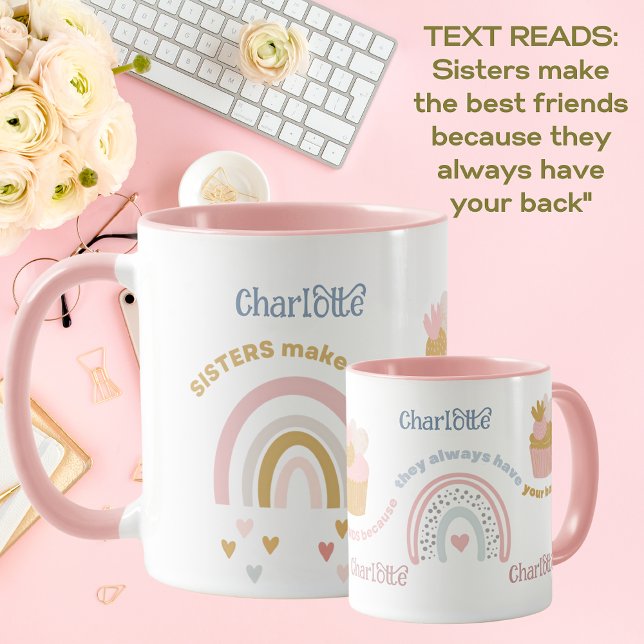 Caneca Presente IRMÃ - Os Melhores Amigos Sempre Têm As C (Criador carregado)