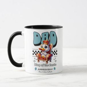Caneca Presente no Dia do Pai Personalizado, Pato Pai
