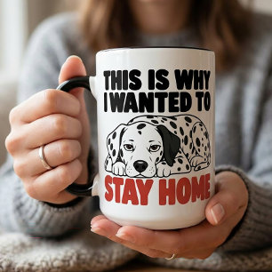 Caneca Presente para Amante de Cachorro Dalmatiano Antiss