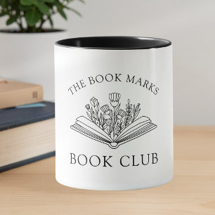 Caneca Presente para Amante de Leitura de Clube do Livro