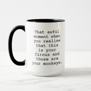 Caneca Presente Para Chefe, Esses São Seus Macacos Colega