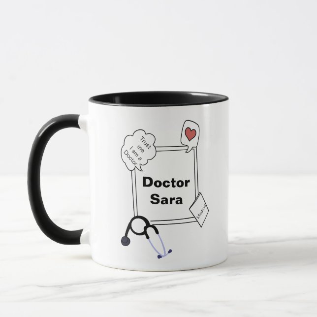 Caneca Presente para Design médico (Esquerda)