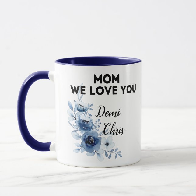Caneca Presente para Mãe Personalizada Mug com Nome de Cr (Esquerda)