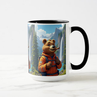 Caneca Presente para os primeiros respondedores, bear e a