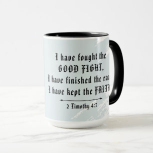 Caneca Presente para Pastor Boa Luta Escritura