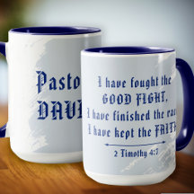 Presente Pastor Boa Luta Escritura