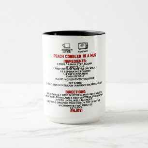 Caneca Presente Perfeito/Coblador De Pêssego Em Uma Canec