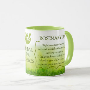 Caneca Presente Perfeito/ Rosemary Tea Herbal Remedy