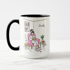 Caneca Presente Personalizado Amigo Aconchegante Fofo Rel