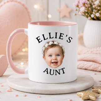 Caneca Presente personalizado com a foto do bebê para a t