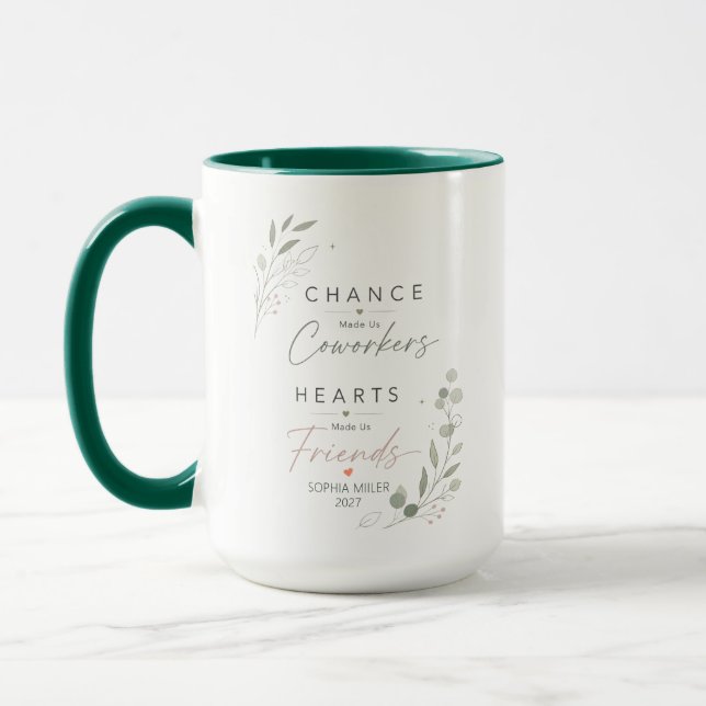 Caneca Presente Personalizado de Aposentadoria e Amizade  (Esquerda)