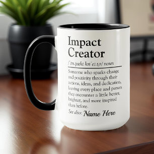 Caneca Presente Personalizado de Apreciação para Criador
