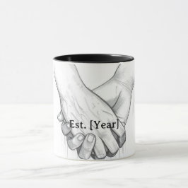 Caneca Presente Personalizado de Dia dos Namorados para C