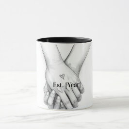 Caneca Presente Personalizado de Dia dos Namorados para C