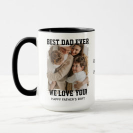 Caneca Presente Personalizado de Dia dos Pais com Foto do