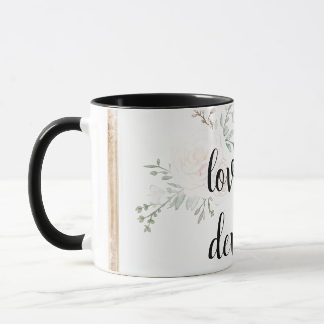 Caneca Presente Personalizado de Natal para o Dia dos Nam (Esquerda)