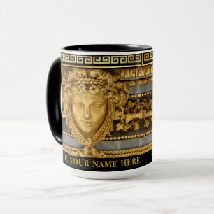 Caneca Presente Personalizado de Ormolu Francês Chique