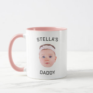 Caneca Presente personalizado de Pai de fotografia do ros