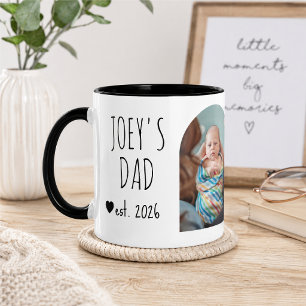 Caneca Presente Personalizado de Pai Novo do Filho