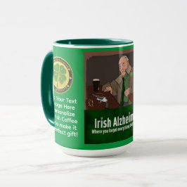 Caneca Presente Personalizado Dia de São Patrício Gângste