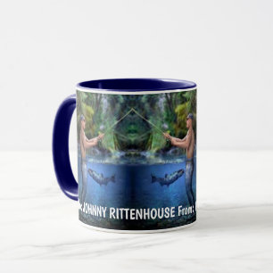 Caneca Presente Personalizado Divertido para Pescador