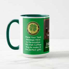 Caneca Presente Personalizado do Dia de São Patrício para