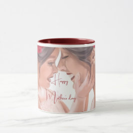 Caneca Presente Personalizado Floral Comovente