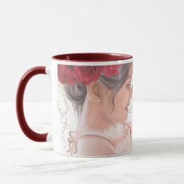 Caneca Presente Personalizado Floral Comovente