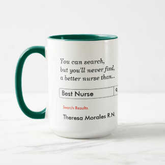 Caneca Presente personalizado para enfermeiras