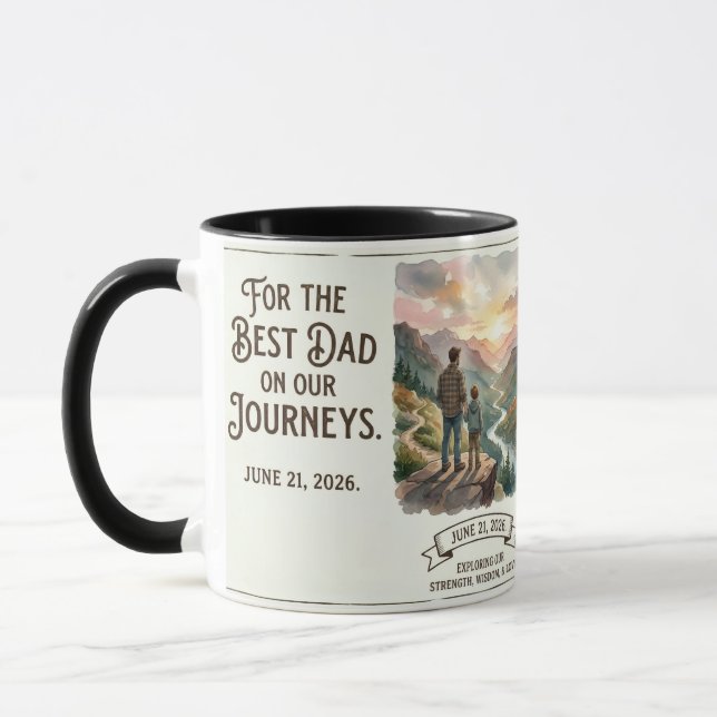 Caneca Presente Personalizado para o Dia dos Pais - Avent (Esquerda)