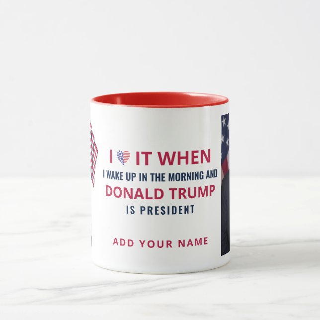 Caneca Presente Republicano do Presidente Trump em 2024 (Centro)