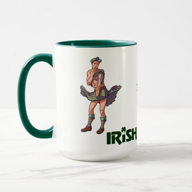 Caneca Presente Risqué Kilt Café Irlandês (Esquerda)