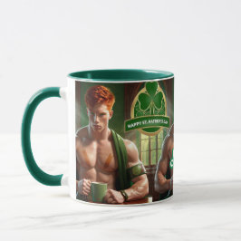 Caneca Presente sexy de café irlandês do Dia de São Patrí