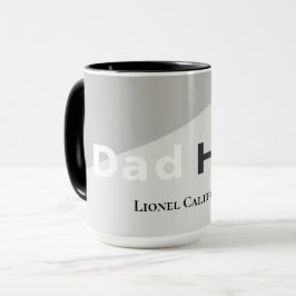 Caneca Presente Simples Moderno Limpo Minimalista Herói P
