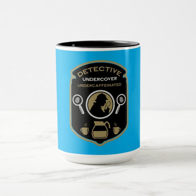 Caneca Presente Temático de Detetive (Centro)