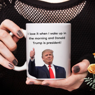 Caneca Presente Trump 45-47 Melhor