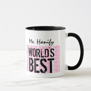 Caneca Presente V19 do professor de ciências do mundo o