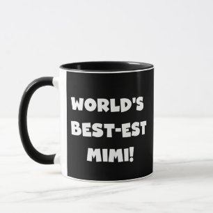 Caneca Presentes brancos dos t-shirt do texto Mimi do