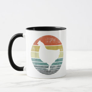 Caneca Presentes de Amante de Frango Engraçado Fazendeiro
