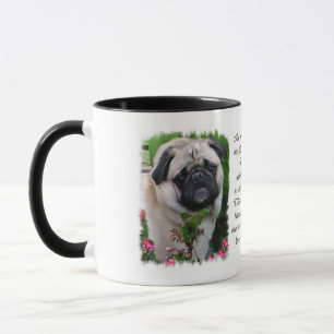 Caneca Presentes de Arte de Pug