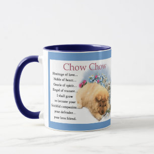Caneca Presentes de Arte de Puppy Chow